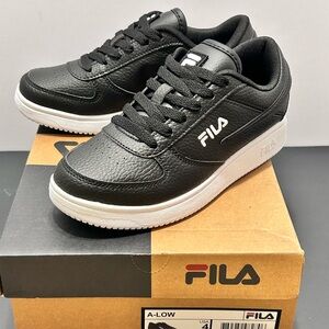 Fila Classic Black and White Low-Top Sneakers
